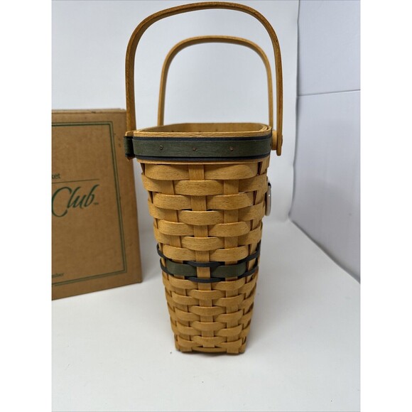 Longaberger 1996 Collectors Club Charter Member Basket Combo FAMILY SIGNED - Picture 14 of 16